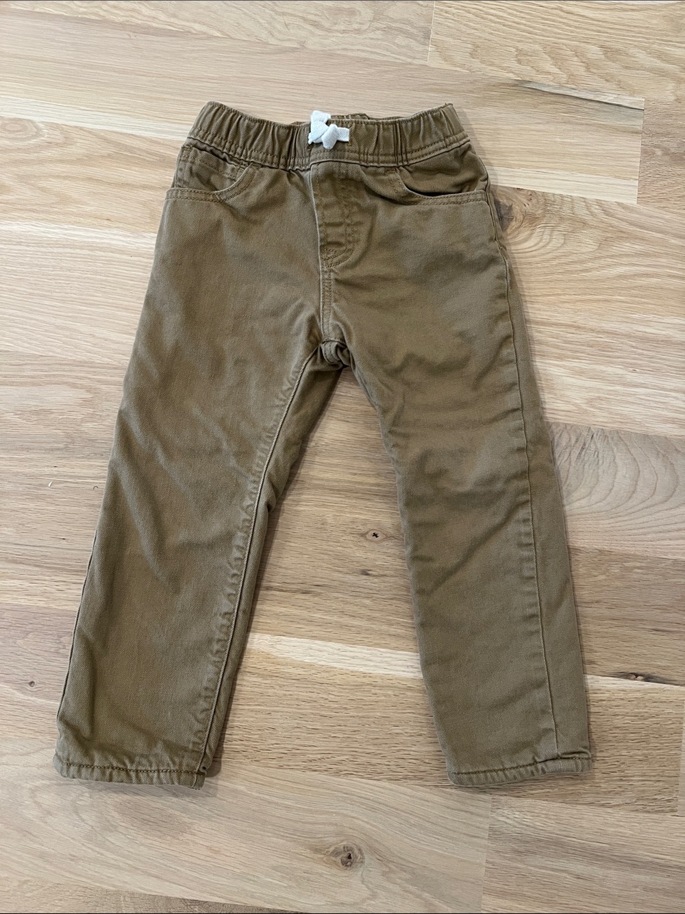 GAP Brown Fleece lined khakis